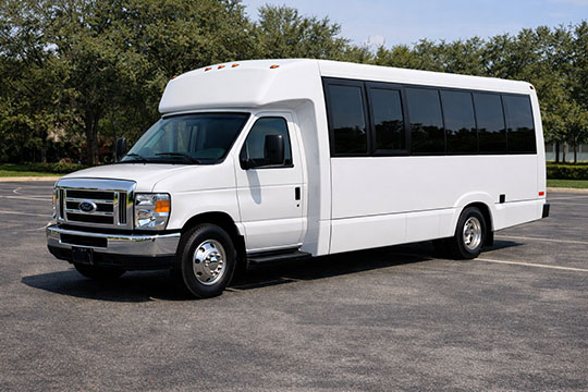 18-passenger minibus available for charter in Midlothian, TX