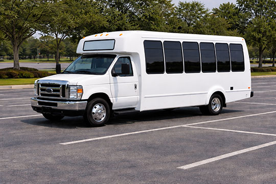 20-passenger minibus available for charter in Midlothian, TX