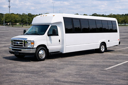 25-passenger minibus available for charter in Midlothian, TX